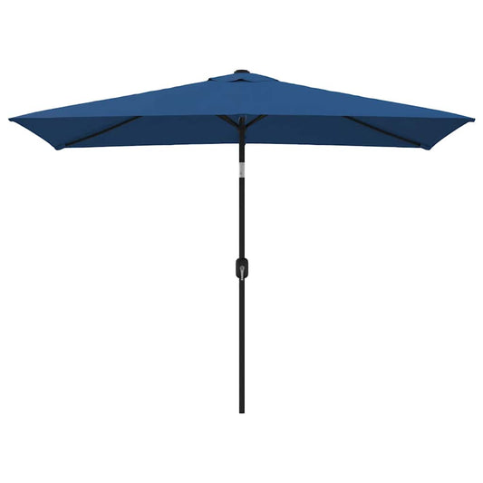 Garden Parasol | Azure | Polyester | 300x200 cm | Tiltable Garden Parasol | Azure | Polyester | 300x200 cm | Tiltable