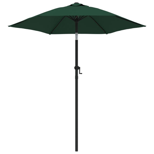 Garden Parasol Green 200x224 cm Aluminium Garden Parasol Green 200x224 cm Aluminium