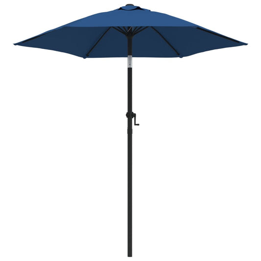 Garden Parasol Blue 200x224 cm Aluminium Garden Parasol Blue 200x224 cm Aluminium