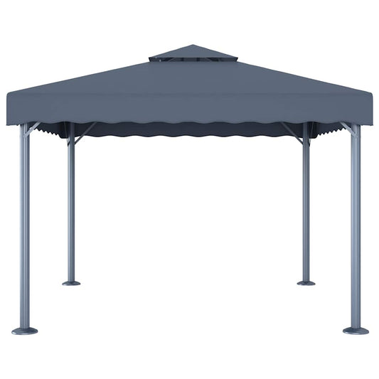 48059 vidaXL Gazebo 300x300 cm Anthracite Aluminium 48059 vidaXL Gazebo 300x300 cm Anthracite Aluminium