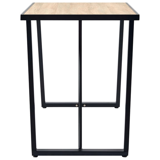 Dining Table Oak 120x60x75 cm MDF Dining Table Oak 120x60x75 cm MDF