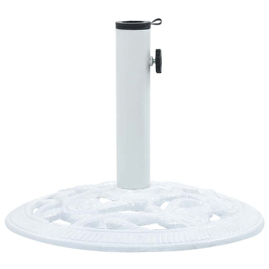 Umbrella Base White 9 kg 40 cm Cast Iron Umbrella Base White 9 kg 40 cm Cast Iron