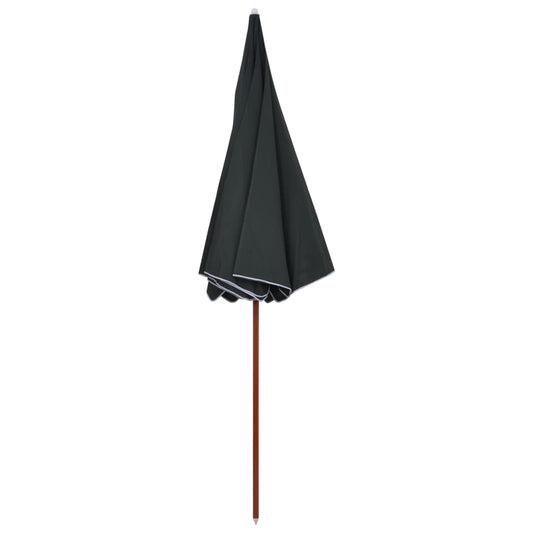 Garden Parasol with Steel Pole 300 cm Anthracite Garden Parasol with Steel Pole 300 cm Anthracite
