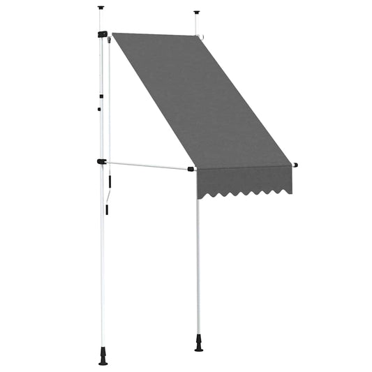 145832 vidaXL Manual Retractable Awning 100 cm Anthracite 145832 vidaXL Manual Retractable Awning 100 cm Anthracite
