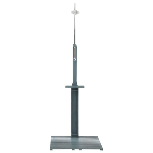 Garden Shower Anthracite Wood Garden Shower Anthracite Wood