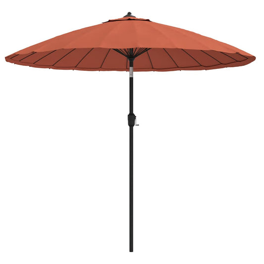 Garden Parasol with Aluminium Pole 250 cm Terracotta Garden Parasol with Aluminium Pole 250 cm Terracotta
