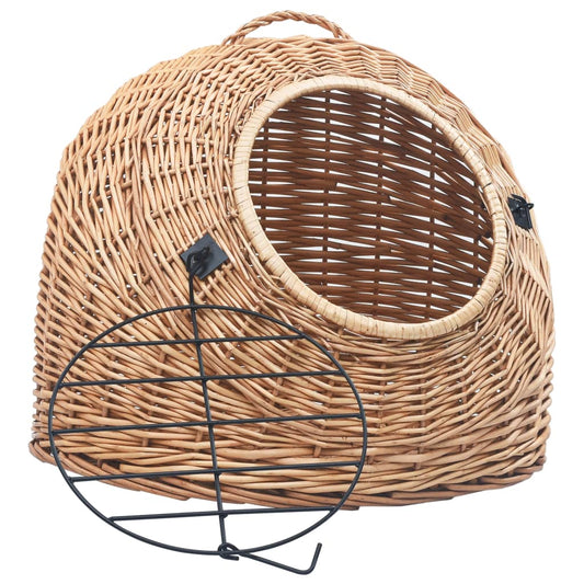 Cat Carrier | Natural Willow | Natural Willow, Iron | Medium | Portable Cat Carrier | Natural Willow | Natural Willow, Iron | Medium | Portable