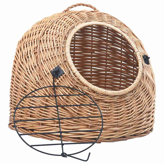 170909 vidaXL Cat Transporter 60x45x45 cm Natural Willow 170909 vidaXL Cat Transporter 60x45x45 cm Natural Willow