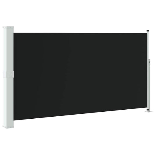 48364 vidaXL Patio Retractable Side Awning 170x300 cm Black 48364 vidaXL Patio Retractable Side Awning 170x300 cm Black