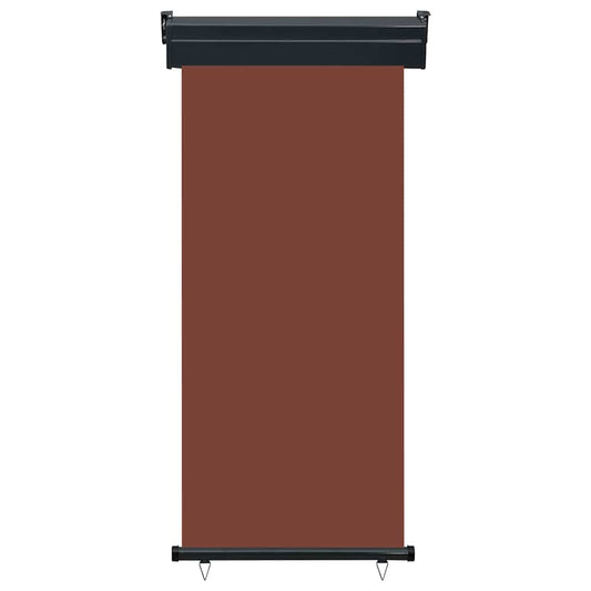Balcony Side Awning 85x250 cm Brown Balcony Side Awning 85x250 cm Brown