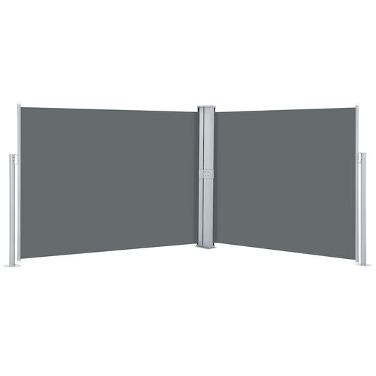 Retractable Side Awning Anthracite 140x1000 cm Retractable Side Awning Anthracite 140x1000 cm