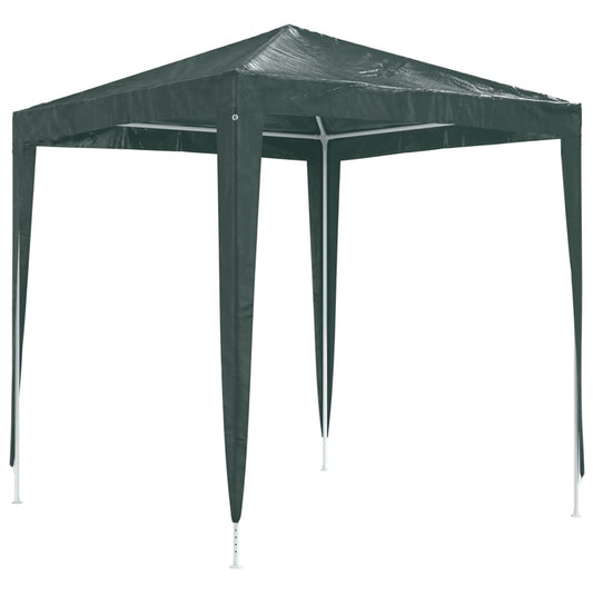 Party Tent | Green | PE (polyethylene) canopy, steel frame | 2x2 meters Party Tent | Green | PE (polyethylene) canopy, steel frame | 2x2 meters