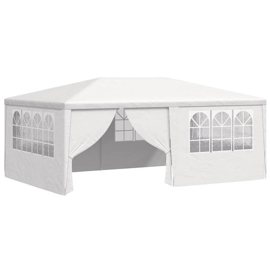 Party Tent | White | Polyethylene, Steel | Large | Collapsible Party Tent | White | Polyethylene, Steel | Large | Collapsible