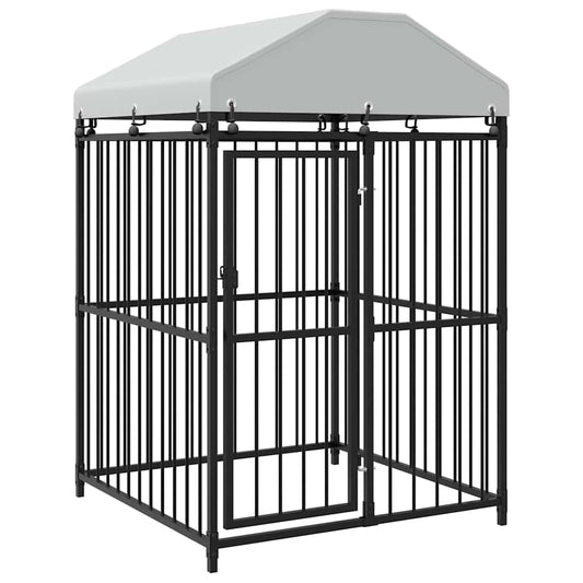 145762 vidaXL Outdoor Dog Kennel with Roof 120x120x150 cm 145762 vidaXL Outdoor Dog Kennel with Roof 120x120x150 cm