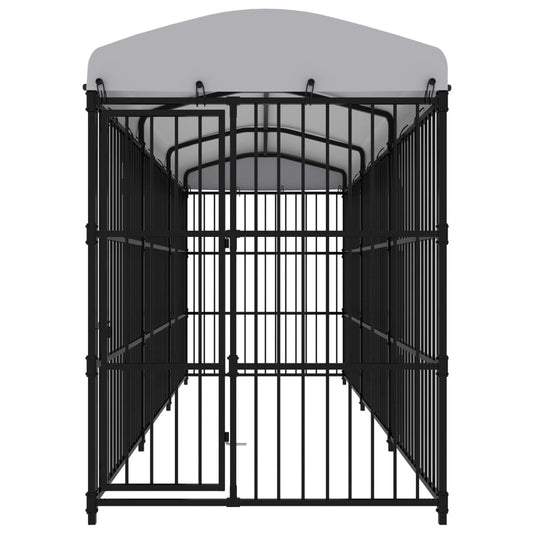 Outdoor Dog Kennel with Roof 450x150x210 cm Outdoor Dog Kennel with Roof 450x150x210 cm