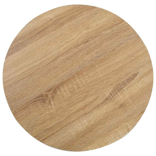 Bistro Table Light Brown 50 cm MDF Bistro Table Light Brown 50 cm MDF