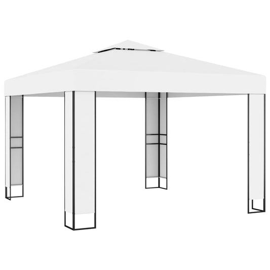 Canopy | White | 100% Polyester with PA coating, Powder-coated steel Canopy | White | 100% Polyester with PA coating, Powder-coated steel