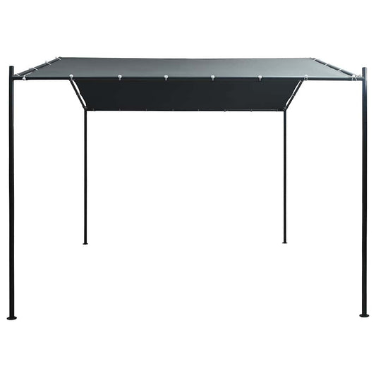Gazebo Pavilion Tent Canopy 3x3 m Steel Anthracite Gazebo Pavilion Tent Canopy 3x3 m Steel Anthracite