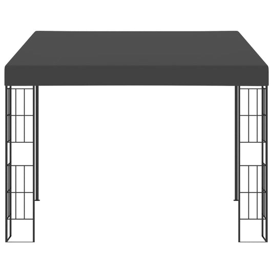 Wall-mounted Gazebo 3x3 m Anthracite Fabric Wall-mounted Gazebo 3x3 m Anthracite Fabric