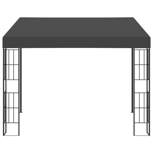 Wall-mounted Gazebo 3x3 m Anthracite Fabric Wall-mounted Gazebo 3x3 m Anthracite Fabric