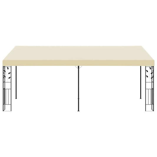 Gazebo | Cream | Powder-coated steel | 6x3m | Collapsible | Gazebo Gazebo | Cream | Powder-coated steel | 6x3m | Collapsible | Gazebo