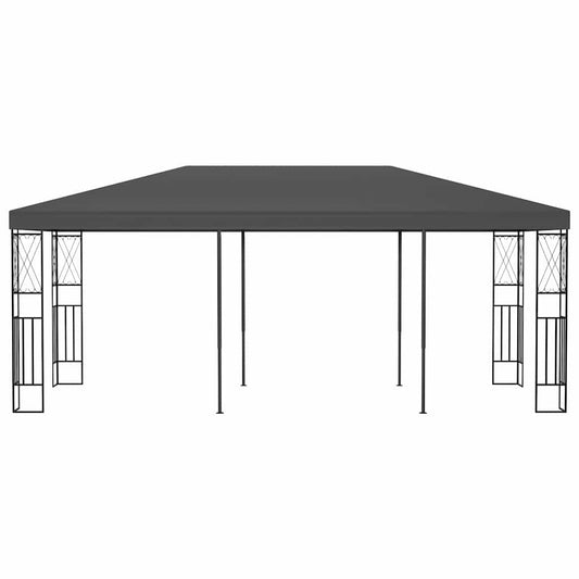Gazebo 3x6 m Anthracite Fabric Gazebo 3x6 m Anthracite Fabric