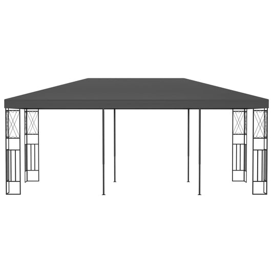 Gazebo 3x6 m Anthracite Fabric Gazebo 3x6 m Anthracite Fabric