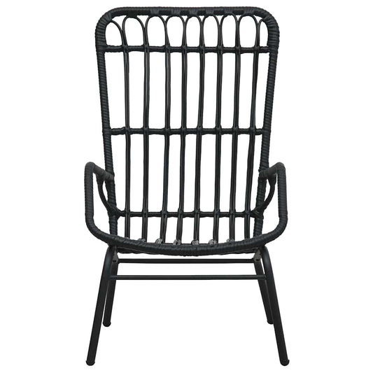 Garden Chair Poly Rattan Black Garden Chair Poly Rattan Black