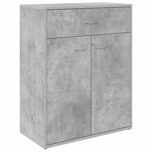 800715 vidaXL Sideboard Concrete Grey 60x30x75 cm Engineered Wood 800715 vidaXL Sideboard Concrete Grey 60x30x75 cm Engineered Wood