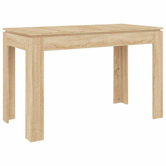 800759 vidaXL Dining Table Sonoma Oak 120x60x76 cm Engineered Wood 800759 vidaXL Dining Table Sonoma Oak 120x60x76 cm Engineered Wood