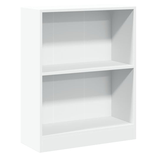 800855 vidaXL Bookshelf White 60x24x76 cm Engineered Wood 800855 vidaXL Bookshelf White 60x24x76 cm Engineered Wood