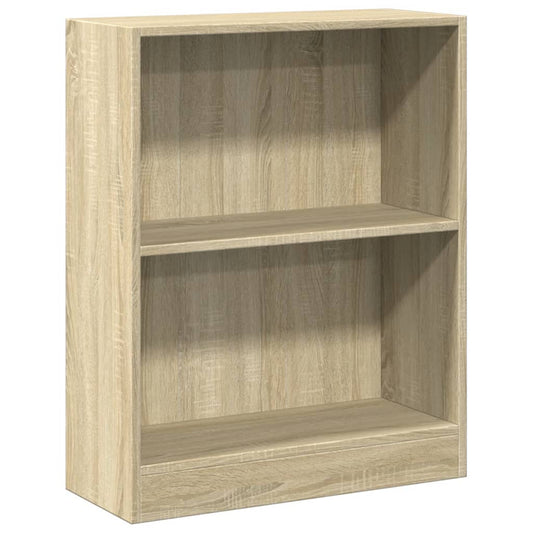 800858 vidaXL Bookshelf Sonoma Oak 60x24x76 cm Engineered Wood 800858 vidaXL Bookshelf Sonoma Oak 60x24x76 cm Engineered Wood