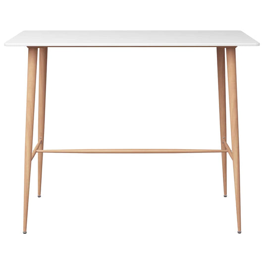 248145 vidaXL Bar Table White 120x60x105 cm 248145 vidaXL Bar Table White 120x60x105 cm