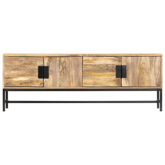 285863 vidaXL TV Cabinet 140x30x50 cm Solid Mango Wood 285863 vidaXL TV Cabinet 140x30x50 cm Solid Mango Wood