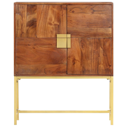 Highboard 80x30x100 cm Solid Acacia Wood Highboard 80x30x100 cm Solid Acacia Wood