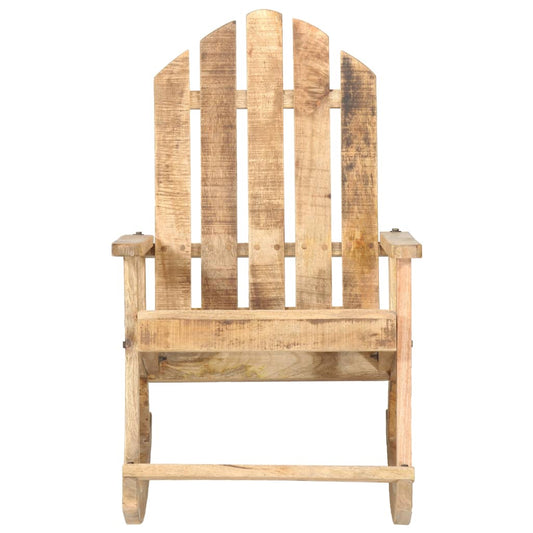 Garden Rocking Chair | Woodgrain | Solid Mango Wood | Standard Garden Rocking Chair | Woodgrain | Solid Mango Wood | Standard