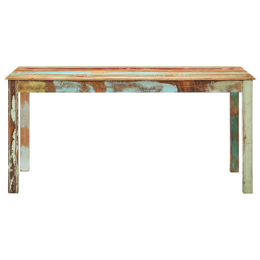 285931 vidaXL Dining Table Solid Reclaimed Wood 160x80x76 cm 285931 vidaXL Dining Table Solid Reclaimed Wood 160x80x76 cm