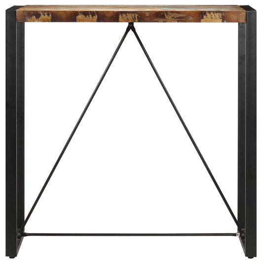 Bar Table 110x60x110 cm Solid Reclaimed Wood Bar Table 110x60x110 cm Solid Reclaimed Wood