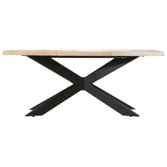 Dining Table | Bleached Mango Wood | Solid Bleached Mango Wood Dining Table | Bleached Mango Wood | Solid Bleached Mango Wood