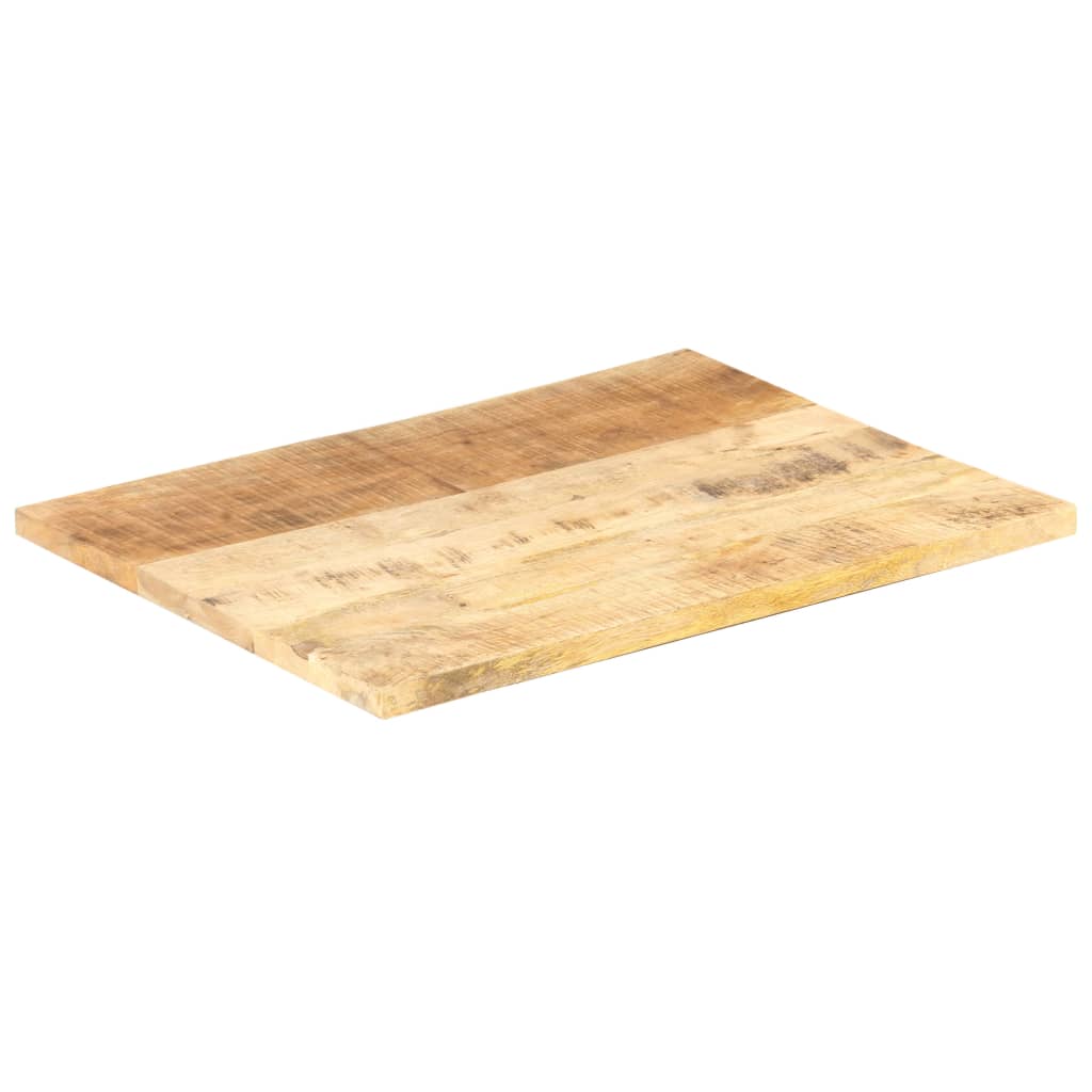 Table Top Solid Mango Wood 25-27 mm 80x70 cm