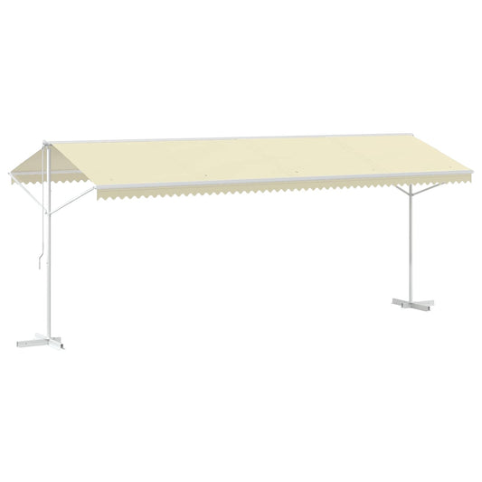 145884 vidaXL Free Standing Awning 600x300 cm Cream 145884 vidaXL Free Standing Awning 600x300 cm Cream