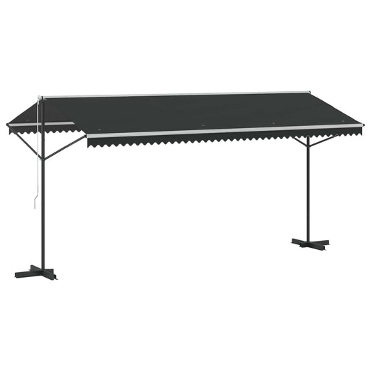 145887 vidaXL Free Standing Awning 500x300 cm Anthracite 145887 vidaXL Free Standing Awning 500x300 cm Anthracite