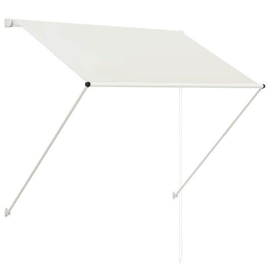 Retractable Awning 100x150 cm Cream Retractable Awning 100x150 cm Cream