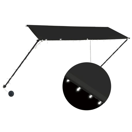 Awning | Anthracite | Steel | 300x150 cm | Adjustable Armrests | Awning Awning | Anthracite | Steel | 300x150 cm | Adjustable Armrests | Awning