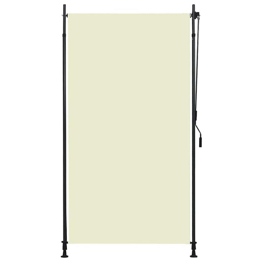 Outdoor Roller Blind 120x270 cm Cream Outdoor Roller Blind 120x270 cm Cream