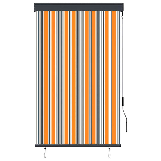 145956 vidaXL Outdoor Roller Blind 100x250 cm Yellow and Blue 145956 vidaXL Outdoor Roller Blind 100x250 cm Yellow and Blue