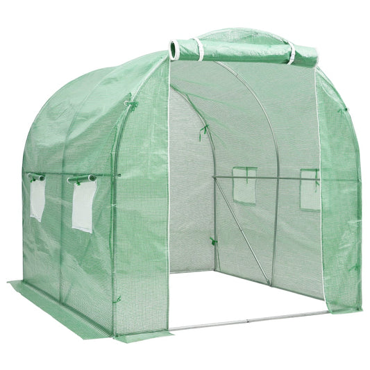 Greenhouse | Green | Galvanized steel, PE mesh fabric | Medium Greenhouse | Green | Galvanized steel, PE mesh fabric | Medium