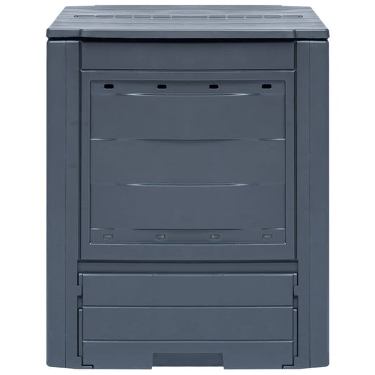 Garden Composter | Grey | Plastic | 520L | UV-resistant materials Garden Composter | Grey | Plastic | 520L | UV-resistant materials