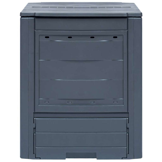 Garden Composters 3 pcs Grey 60x60x73 cm 780 L Garden Composters 3 pcs Grey 60x60x73 cm 780 L