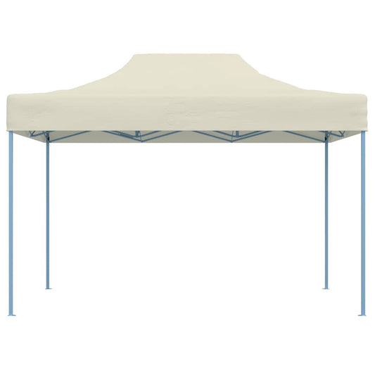 Professional Folding Party Tent 3x4 m Steel Cream Professional Folding Party Tent 3x4 m Steel Cream